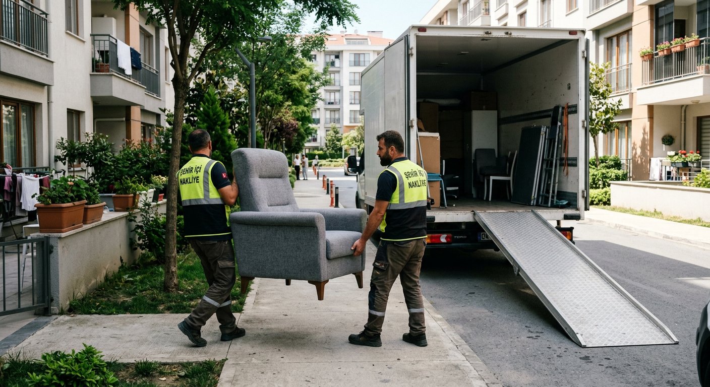 Beyaz mobilyanin rampa uzerinden indirilmesi - Açık Rıza Metni