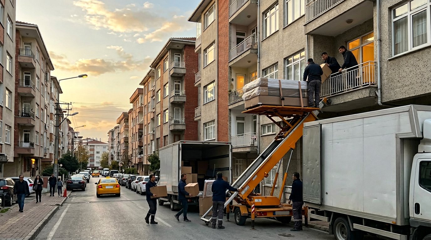 Yenimahalle asansörlü nakliyat hizmeti