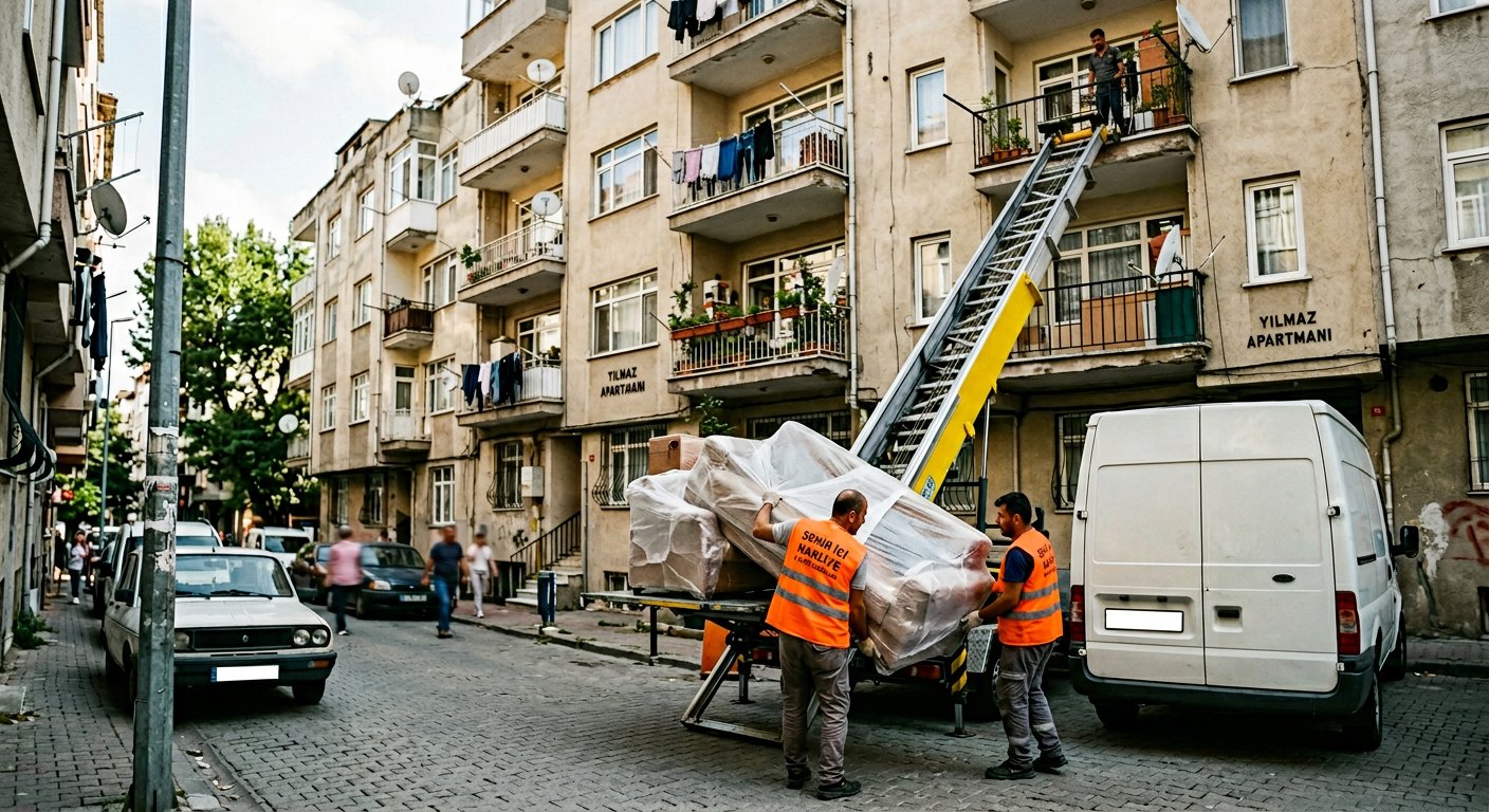 Dis cephe asansoru kurulum calismasi - Yüksek Kat Taşıma