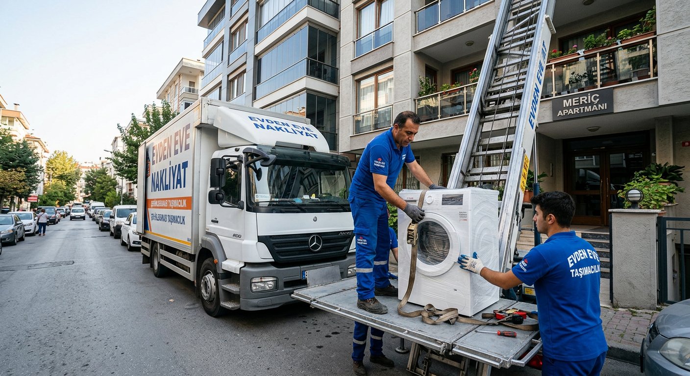 Mobil tasima asansorunun araca konumlandirilmasi - Eşya Paketleme
