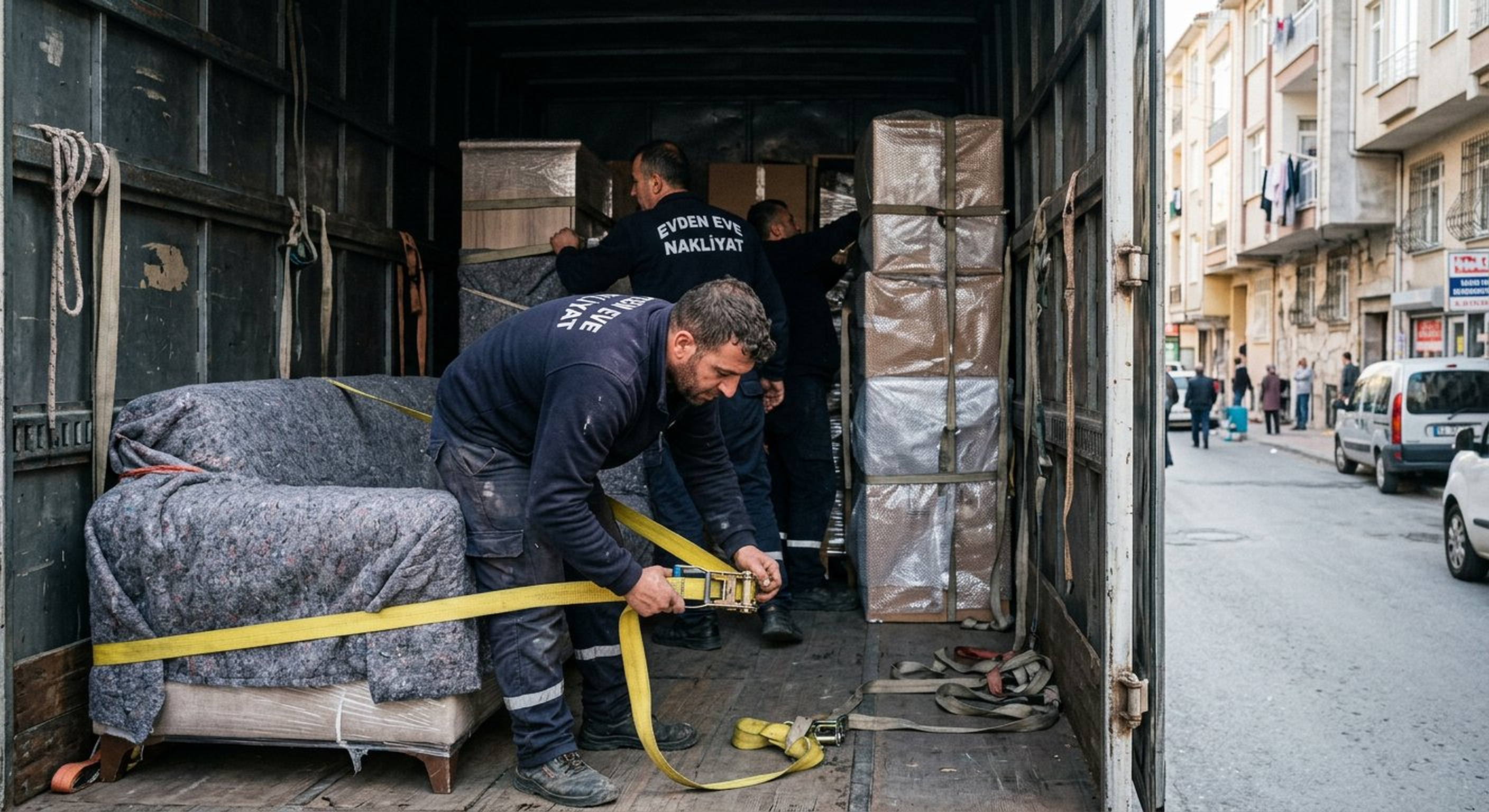 Sehir icinde kapali kasa nakliye hizmeti - Koli Taşıma