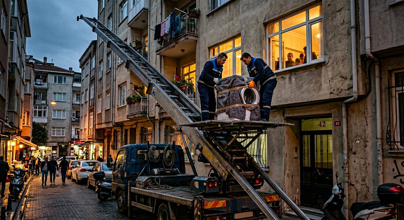 Turuncu asansorle binalar arasi esya transferi - Kullanım Koşulları