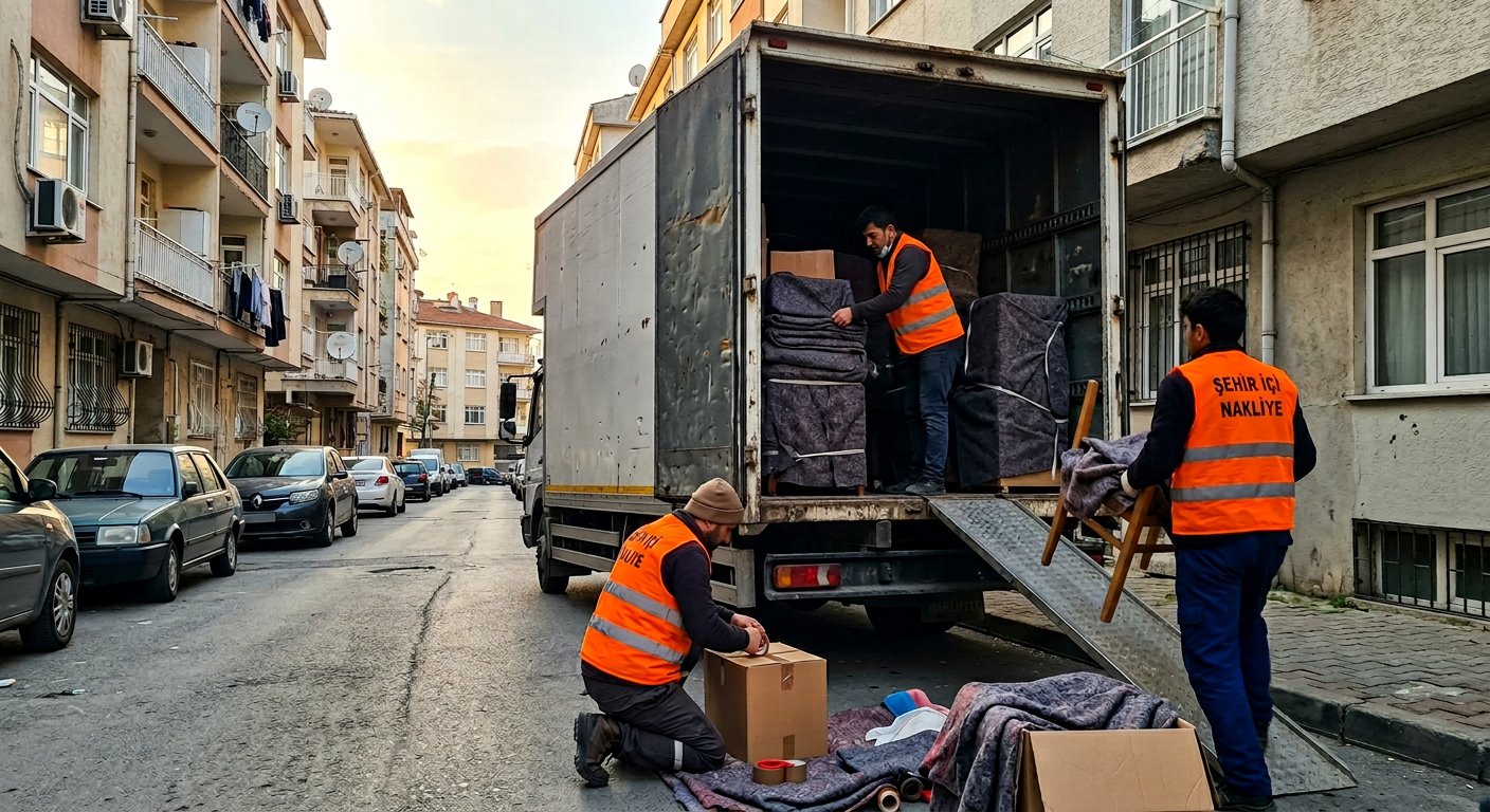 Asansörlü Evden Eve Nakliyat hizmeti
